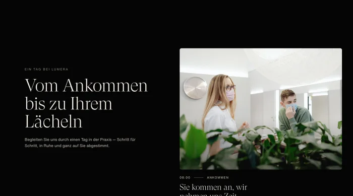 Lumera Dental — Terminanfrage