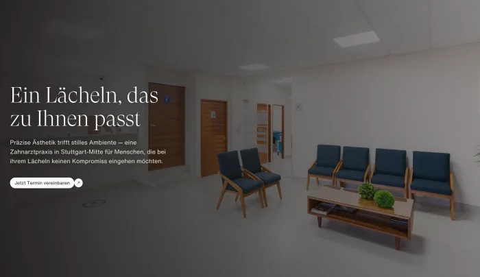 Lumera Dental — Website-Konzeptstudie